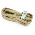 VR4 10ft Tan Endless Round Polyester Rigging Sling | USA Made, Double-Ply Cover, for Lifting & Material Handling, Capacity: 10,600 lb Vertical, 8,500 lb Choker, 21,200 lb Basket - size: 10 ft