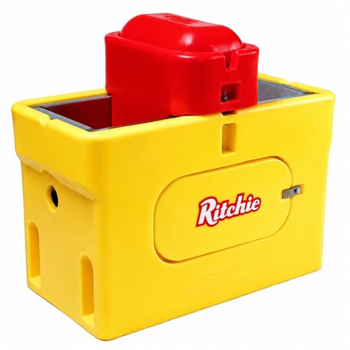 Ritchie Omni Fount 2 Automatic Heated Cattle, Horse Waterer - color: Yellow