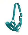 Alpaca Halter, S M L, Made in USA, Lead, Fence Tie, 24 Patterns, Figure 8, Small, Medium, Large, Livestock (Teal, Medium)