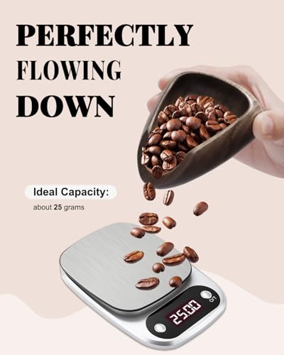 Walnut Dosing Tray, 15ml Spoon, 10ml Coffee Spray Bottle | Coffee Bean Dosing Cup Set, Stainless Steel Measuring Spoon, Espresso Accessories for Baristas and Home Brewers - color: Walnut Cup + Spray Bottle + Spoon, size: 3 Pack