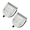 [2 Pack] 5-in-1 Replacement Clipper Blade, Detachable & Adjustable Dog Grooming Blade Compatible with Wahl Arco, Bravura, Chromado, Creativa, Figura, Motion & SuperGroom (Silver) - color: Silver, size: 2 Pack