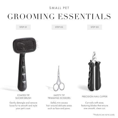 Tweezerman Pet Grooming Scissors-Rounded Tip Trimming Scissor for Dogs/Cats - style: Scissors