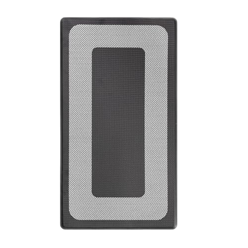 Chef Gear Hettie Anti Fatigue Cushioned Kitchen Mat 18"x32" Black - color: Black, size: 32"L x 18"W x 0.3"Th