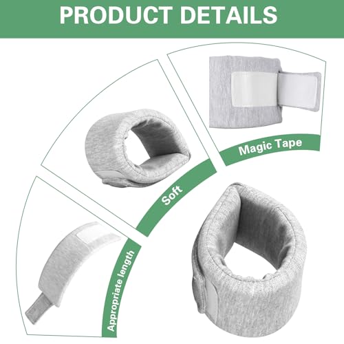 Cat Neck Brace, Adjustable Breathable Elizabethan Collar for Pet After Surgery Recovery Cat Neck Cervical Cone for Small Medium Dogs Puppies Kittens with Neck Circumference 8.2-10.2 Inch (Grey, S) - size: Small