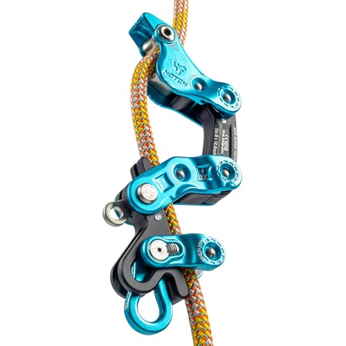 Notch Rope Runner Vertec Ultimate Climbing & Work Positioning Device-99703 | Tool-Free Adjustability, Midline Attachable, Use with Lines 11-12.9mm