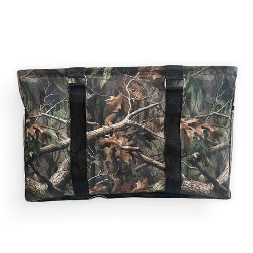 Large Collapsible Tote - color: Forest Camo