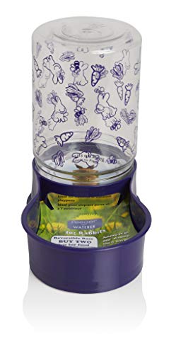 Lixit Reversible Waterer/Feeder for Rabbits and Other Small Animals. (Pack of 2) - size: Pack of 2