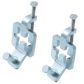 T-Post Gate Hinge with Arched Design, 5/8" Pin Shank Compatible with Metal T Post, Chain Link Gates, Farm & Backyard, 2-Pack