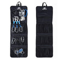 Lixada Climbing Quickdraw Hanging Storage Bag Climbing Gear Organizer Bag Small Tools Organizer Pouch - color: Black