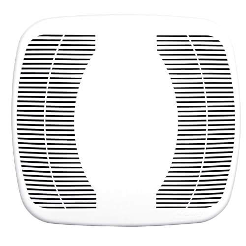 Air King 90 CFM 3.0 Sones Ceiling Mounted Snap-In Installation Bathroom Exhaust Fan, BFQ90 - color: White