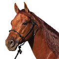 Dura-Tech Rope Control Halter for Horses w/13.5 Lead | Provides Optimal Control | Adjusts to Fit Various Breeds | Includes Durable 13.5' Lead | Soft Yet Heavy-Duty Poly Rope