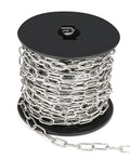 50ft Hanging Chain,304 Stainless Steel Chain, 1/16" Jack Chain, Metal Chains are Customizable for Hanging Bird Feeders/Dog Leashes/Signs & DIY Projects(1.5mm with Spool) - size: 50FT 1.5MM