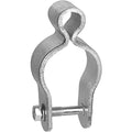 National Hardware Pipe Gate Hinge, 2 in, Steel, Zinc Plated | Replacement Hinge Fits 291 and 293 Series Tubular Farm Gates; Rust-Resistant Finish for Outdoor Pasture Use - size: 2 Inch