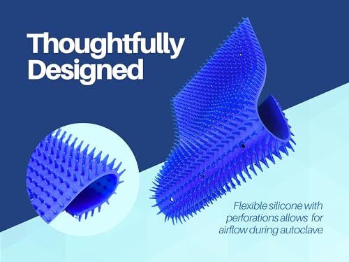 ARTMAN INSTRUMENTS Silicone Mat 7"X11" Blue for 20 Instruments Autoclave Sterilization Cassette Tray Surgical Dental - size: For 20 Instruments