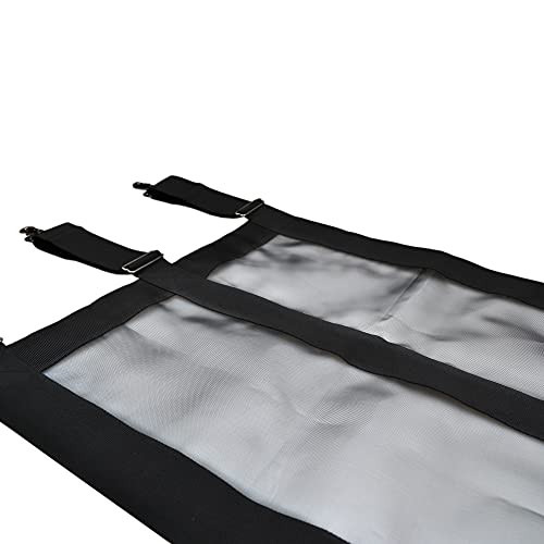Adjustable Horse Stall Guard Keep Horse Securely in Stall with Mesh Allow Air Flow