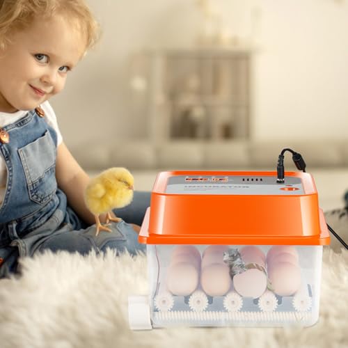 VEVOR 360° Automatic Egg Turner Egg Incubator (12 Egg)