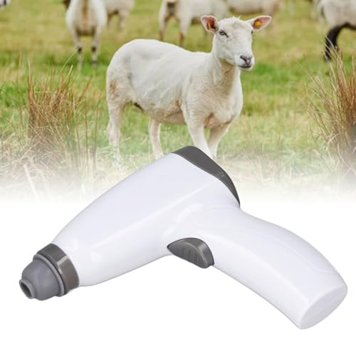 Rechargeable Goat Milking Machine, Portable Battery Powered Goat Milker Machine Electric Pump Pulsating Milking Machine, with 2 Teat Cups, 2L Stainless Steel Milk Container