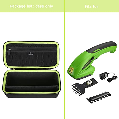 Tourmate Hard Case Replacement for WORKPRO Cordless Grass Shear & Shrubbery Trimmer, Case Only