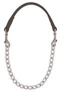 Weaver Leather Brahma Webb Goat Collar, Nickel Plated Chain