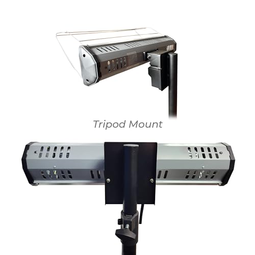 Heat Storm Tradesman 1500 Watt Infrared Heater Tripod Combo, Remote - style: Heater + tripod + Ceiling mount + wall mount