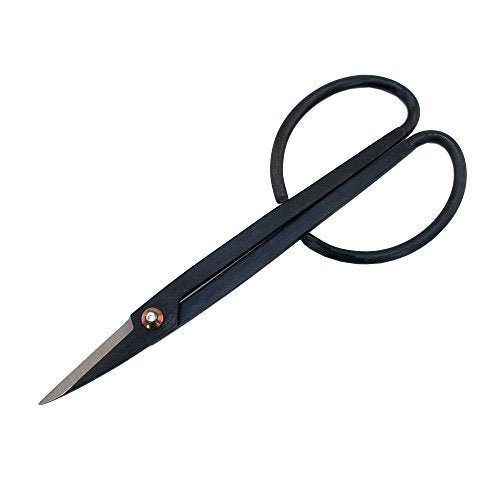 BambooMN 7.2" Black Bonsai Trimming Shear - 1 Piece - color: 7.2" Trimming Shear, size: 1