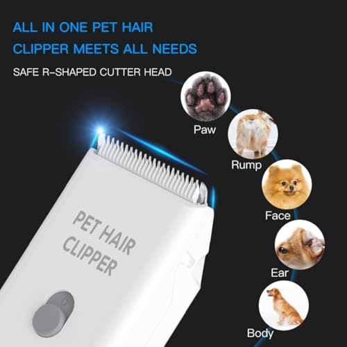 Detatchable Replacement Blades for Dog Clipper,Replacements Blades for Dogs and Cats Grooming Clippers,6 PCs Replacement Blades Only - color: Tb022-6pc