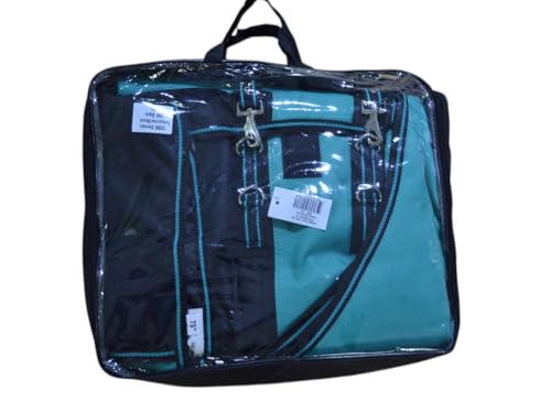 1200D Waterproof Light Weight Poly (100g Fill) Horse Winter Turnout Blanket with Standard Neck AT010002 (Turquoise, 72") - color: TURQUOISE, size: 72"
