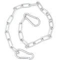 Biaungdo 20 Inch Gate Chain Lock, Chain Link Lock | Fence Gate Latch with Carabiner, Stainless Steel Chain Link Gate Lock for Outdoor Fence, Livestock Gate, Yard
