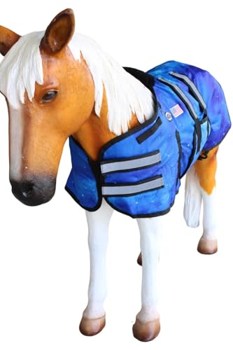 1680D Miniature Foal Pony Donkey Weanling Winter Blanket 519TS12-XL - color: Night Sky, size: 48-54 Inches (Xlarge)