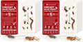 LULUCATCH Cricket Insect Glue Traps - 12 Pack Bug Cockroach Sticky Traps, Large Spider Trap with Pre-Baited Attractant, Highly Effective Glue Boards Indoor, Non-Toxic Pet Safe, Easy to Use - size: 12 Pack