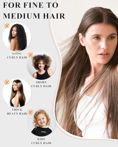 100% Boar Bristle Slick Back Hair Brush | Natural Peach Wood Handle | Restores Shine, Controls Frizz, Smooths Flyaways | Teasing Adds Volume Styling Tool | For Sleek Ponytails, Buns & Beard Grooming