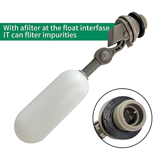 Automatic Heated Dog Water Dispenser Bowl 5L 100W for Livestock | US Plug chew‑proof Cord in Winter Outdoor Chicken Waterer with Thermostat & float valve for Horses Sheep livestock Poultry