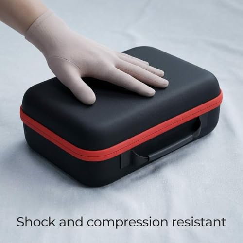 QWORK Compact Tool Storage Case 33×22.5×9cm – Shock‑Resistant Portable Organizer for Small Tools, Accessories & Sharpeners - size: 1 Pack
