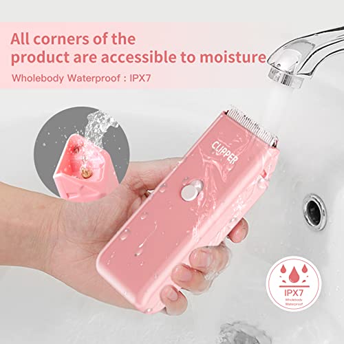 Professional Household Waterproof Low Noise Pet Hair Clippers Electric USB Rechargeable Painless Grooming Tools Hair Grooming Trimmer for Small Medium Dog Cat AP005 Green - color: Ap005-green