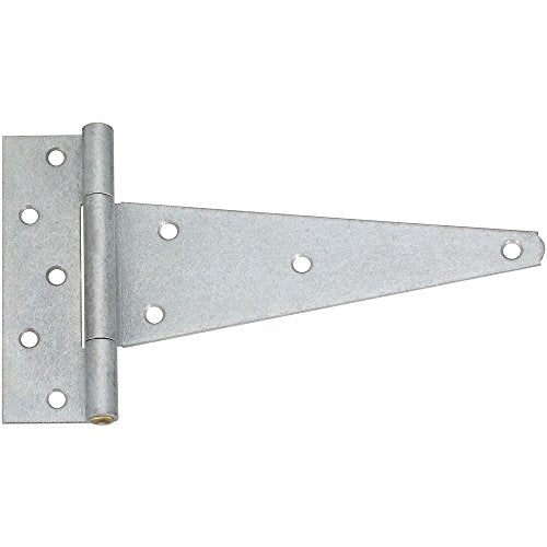National Hardware N129-270 286BC Extra Heavy T Hinge in Galvanized - size: 10 Inch