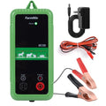 EF-07, 10KV Electric Fence Charger, 5 Miles 1 Joules Pulse Energy | Waterproof Electric Fence Kit for Livestock & Farm Needs, Supply for Animals, Pets, Poultry, Ranches and Gardens Protection