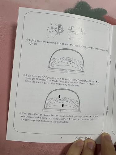 MomMed Wearable Breast Pump (Model S21) – Double Electric Hands-Free Breast Pump, Leak-Proof Design, 3 Modes (Stimulation, Expression, Auto) & 12 Vacuum Levels, Portable and Quiet, Green, 2 Pack - color: Blissful Green