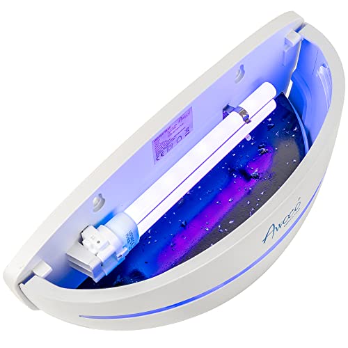 Awoco LED 5W 100V-240V Wall Mount Sconce Sticky Fly Trap Lamp for Capturing Flying Insects, Flies, Mosquitoes, and Moths (Fly Trap) - size: Fly Trap