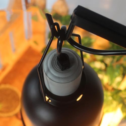 2PCS Fixture Reptile Lampshade Fixing Clip Adjustable Heat Lamp Dome Bracket Black Double Lamp Holder Lamp Clip Suitable for Breeding Tank and Glass Container and Water Tank