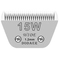 15W Dog Grooming Blade Compatible with Andis,Oster A5,Wahl km10 Clippers | Detachable Pet Dog Grooming Wide Blades-Size Cutting length 3/64" 1.2mm - size: 15w-1.2mm