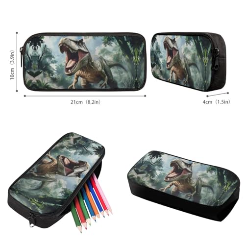 Upetstory Dinosaur Backpack for Kids Girls Boys School Bag Set Elementary Kindergarten Preschool Bookbag with Lunch Box Pencil Case Water Bottle Sleeve Book Cover Travel Cycling Holiday - color: Dinosaur