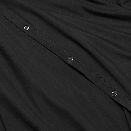 Clara Clark Duvet Cover Ultra Soft Double Brushed Microfiber - Comforter Cover with Button Closure and 2 Pillow Shams, Black, Queen - 90"x90" - color: Black, size: Queen