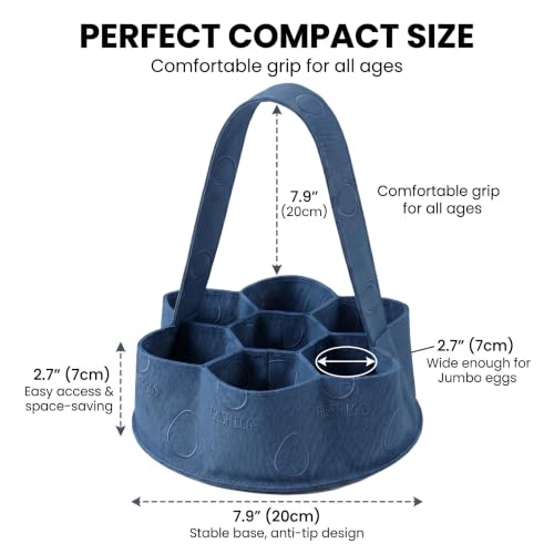Egg Collecting Basket, Large Egg Collection Bag for Gathering Fresh Eggs - color: Color 9