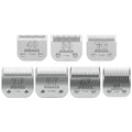 7Pcs Dog Grooming Blades Set,Compatible with Andis,OsterA5,Wahl KM10 Series | Include 10/30/40/7F/5F/4F/3F Detachable blade ,7 Count,Made of Stainless Steel - size: 10+30+40+7F+5F+4F+3F