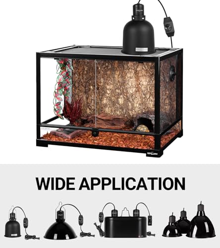 REPTI ZOO 2Pack Ceramic Heat Emitter 60W Reptile Heat Lamp Night Heat Lamp Bulbs Reptile Terrarium Heat lamp Tank Heat Bulb for Turtle Bearded Dragon Gecko Lizard Snake Chicken E26 - style: 60W/2PCS