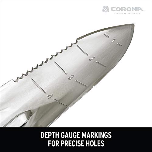 Corona Stainless Steel ComfortGEL Transplanter, red - size: red, style: Transplanter