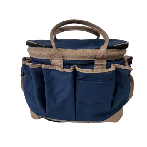 AJ Tack Premium Horse Grooming Bag Black - color: Black