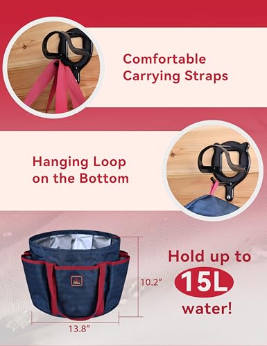11-Piece Horse Grooming Kit with Waterproof Tote Shadowberry | 10 coordinated horse grooming tools with comfort-grip designs and a spacious waterproof tote for complete horse grooming - color: Shadowberry