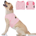 BRKURLEG Dog Chest Recovery Suit After Surgery, Pink XL | Dog Chest & shoulder Wound Cover, Breathable & Soft Anti-Licking Wound Vest, Not for Spay/Neuter Surgeries, Cone Alternative - color: Pink, size: X-Large