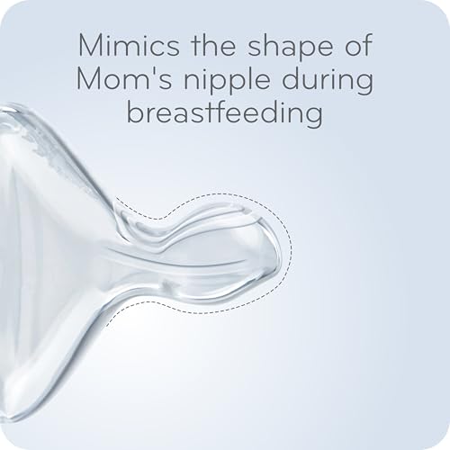 NUK Smooth Flow Anti Colic Baby Bottle, 5 oz, Elephant - color: Gray Elephant